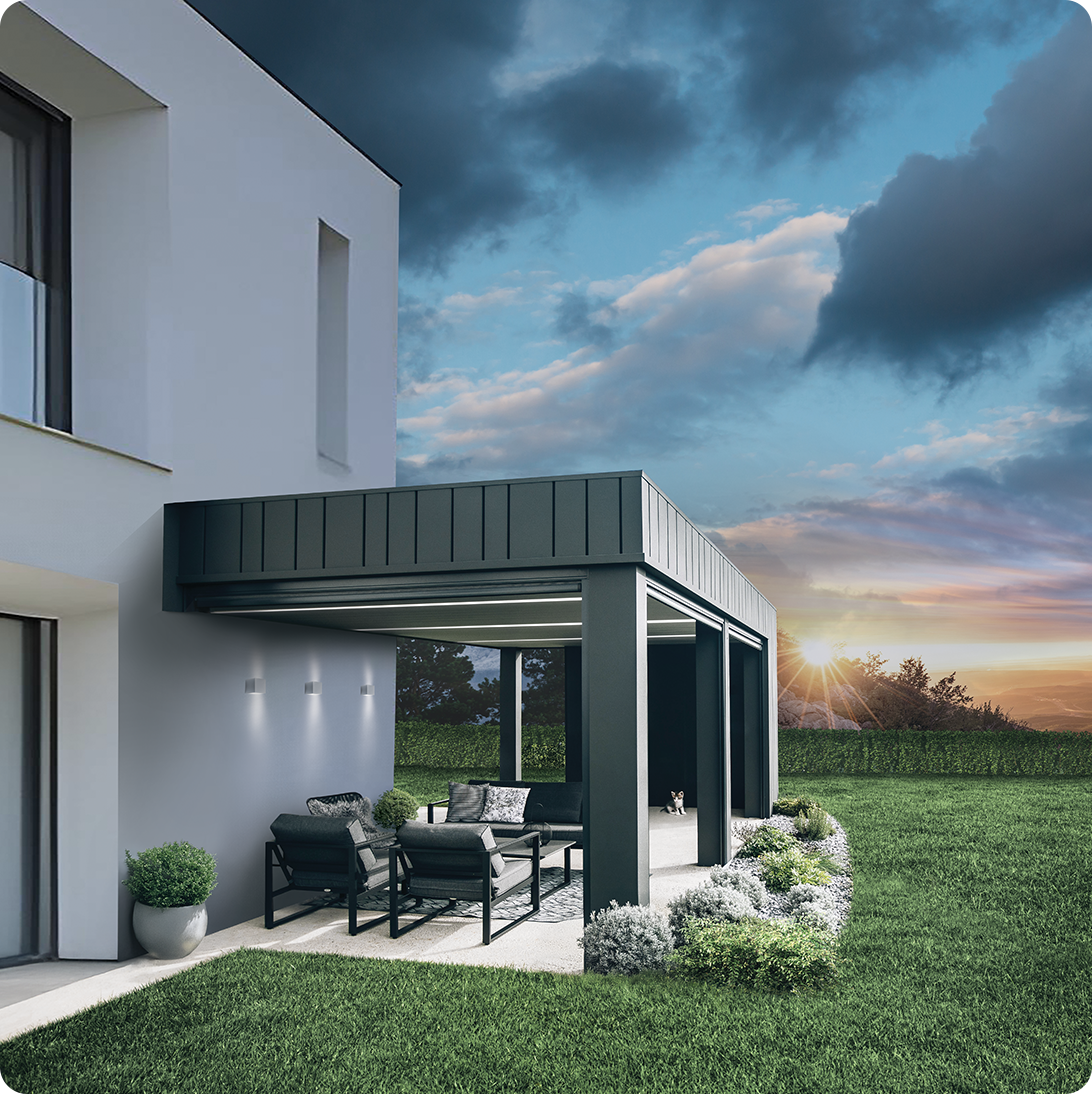 Slika nadstreska Steely- vstopna V01